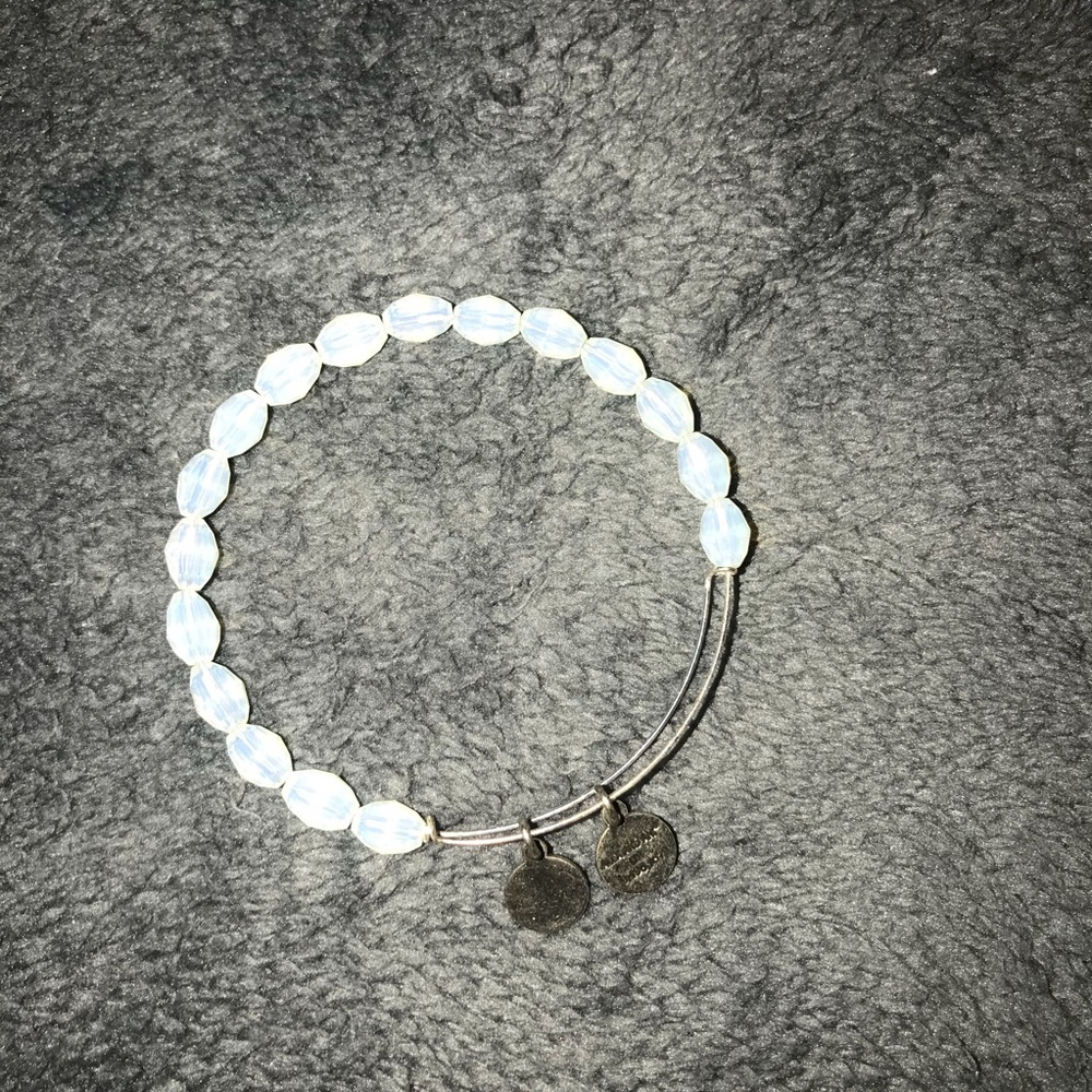 Clear frosted alex and ani bangle!